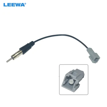 LEEWA 10X Авто 1PIN Female to ISO Штекер Радио Антенна Адаптер для Honda CRV Civic Accord Одноголовочный радиопроводной кабель #CA6740
