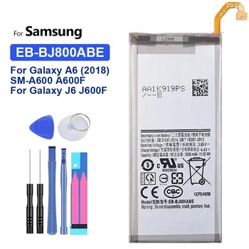 EB-BJ800ABE 3000 мАч Сменный аккумулятор мобильного телефона для Samsung Galaxy A6 (2018) SM-A600 A600F J6 J 6 J600F Батареи для смартфонов