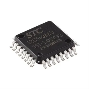 5PCS Оригинальный аутентичный патч STC12C5608AD-35I-LQFP32G STC89C52RC-40I-LQFP-44 STC11F60XE-35I-LQFP44G микроконтроллер