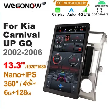 1920*1080 13.3'' Ownice Android10.0 Авто Мультимедиа для Kia Carnival UP GQ 2002-2006 Авто Радио Аудио 4G LTE 360 Оптический Нет DVD