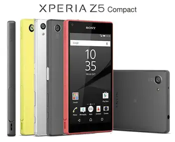 Оригинальный разблокированный Sony Xperia Z5 Compact SO-02H Японская версия Octa Core4.6'' 2 ГБ ОЗУ 32 ГБ ROM Android 23MP GSM Мобильный телефон