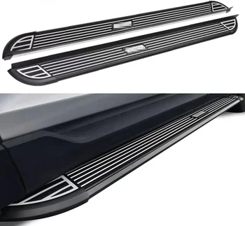 2 шт. Алюминиевые боковые поручни с двойной кабиной Nerf Bars Подножки (с кронштейнами) Подходит для Chery TIGGO 8 PRO 2021-2023