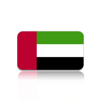 Объединенные Арабские Эмираты Гордость Булавка Флаг Большой Акриловый Национальный Флаг Значок Брошь Для Женщин И Мужчин Патриотические Украшения