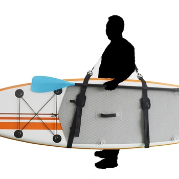  Высокое качество Carrier Плечо Переноска Регулируемая стоячая доска Нейлоновая слинг для переноски Каяк Каноэ Доска для серфинга Ремень