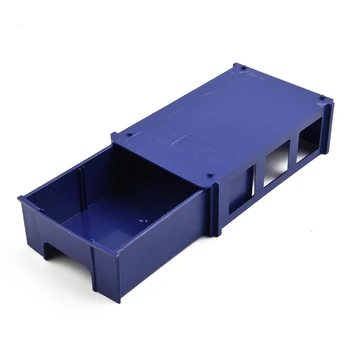 Пластиковая коробка для хранения оборудования Штабелируемый ящик Швейные принадлежности Компонент Винты Органайзер Чехол PE Ящик для инструментов для домашнего хранения