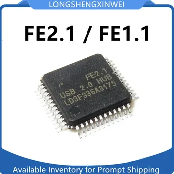 1PCS Оригинальная ИС FE2.1 FE1.1 CQFP48 НОВАЯ микросхема разветвителя порта FEUSB2.0 / HUB7