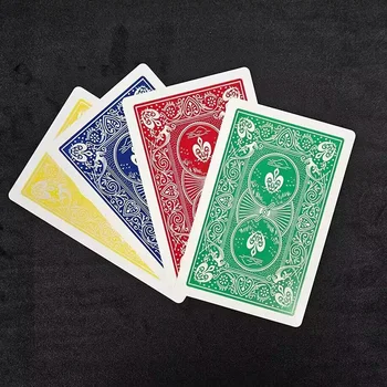 Исчезающий туз (Jumbo Cards) Магические трюки Пустые карты Изменения на Туз Карты Исчезновения Тычок крупным планом Сцена Иллюзии Уловки Ментальные