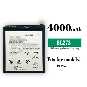 BL273 Батарея для Lenovo K6 Note K53A48 K8 Plus XT1902-2 BL-273 4000 мАч Замена телефона Высококачественные новейшие батареи