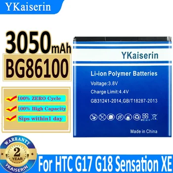 YKaiserin Новый BG58100 BG86100 аккумулятор 3050 мАч для телефона HTC G14 G17 G18 G21 G22 Radar 4G S610d Sensation XE Z710e Z710T Z715E