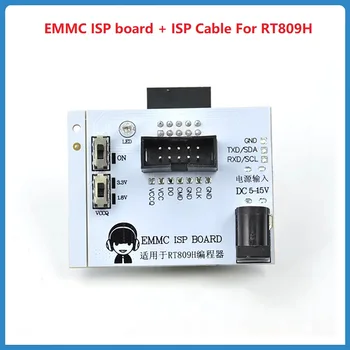 Оригинальная плата ISP RT809H EMMC Добавить кабель ISP Летающий провод Встроенная плата преобразования для чтения и записи Серия программаторов RT Выделенная