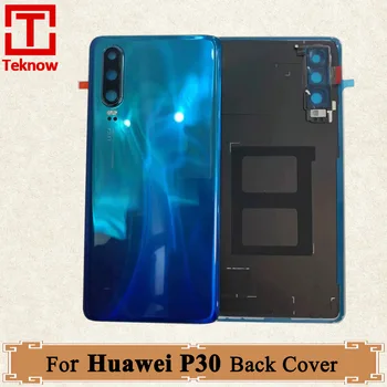 Оригинальная задняя крышка аккумулятора для Huawei P30 Задняя крышка ELE-L29 ELE-L09 ELE-AL00 ELE-TL00 ELE-L04 Замена корпуса задней двери