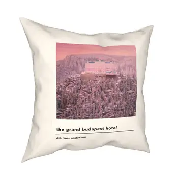 Минималистичный Наволочки отеля Grand Budapest Диван Wes Anderson Movie Cushion Case Наволочка для украшения дома 40 * 40 см
