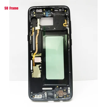 OEM Оригинальная восстановленная рамка средней рамки для Samsung Galaxy S8 / S8 Plus Сменный корпус ЖК-панели шасси для S8 S8 +