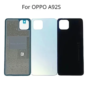 Пластиковая задняя крышка аккумуляторного отсека для OPPO A92S, задний корпус дверцы, 6.57