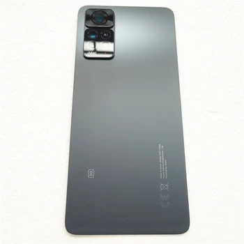 Оригинал для Xiaomi Redmi Note 11 Pro 5G / 11E Pro Крышка аккумуляторного отсека Дверца Заднее стекло Корпус Чехол Задняя камера Объектив Замена оправы