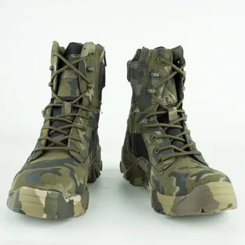  Мужские ботинки 2023 Новая военная боевая обувь для мужчин На открытом воздухе Спорт Восхождение в горы Кросс Кросс Мужчины Кроссовки Sapatos Masculinos
