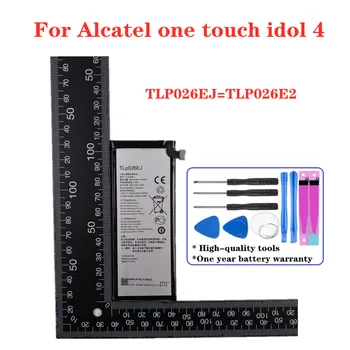2610 мАч TLP026EJ TLP026E2 Аккумулятор для Alcatel One Touch Idol 4 OT-6055 6055H 6055Y 6055U 6055 6055K 6055B Аккумулятор для телефона + инструменты