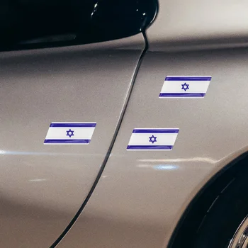 Наклейка на автомобиль Флаг Израиля Наклейка на окно автомобиля Наклейка на окно автомобиля Наклейка на экстерьер автомобиля Украшение
