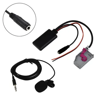 1x Автомобильный Bluetooth Авто Радио Аудио Адаптер Кабель с микрофоном 32-контактный разъем RNS-E Навигационная система для A3 A4 A6 A8 TT R8 MA2252