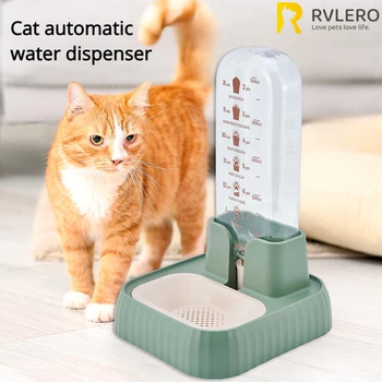 Новый автоматический диспенсер для воды Cat Циркуляция живой воды с фильтрующим элементом Съемные миски для воды Dog Cat большой емкости