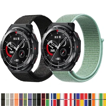 22 мм Нейлоновый ремешок с петлей для часов HONOR GS Pro Смарт-часы Замена браслета Спортивные часы Correa для часов HONOR GS Pro Band