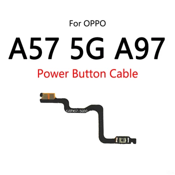 10 шт./лот для OPPO A57 5G A97 Кнопка питания Переключатель громкости Кнопка включения / выключения Гибкий кабель