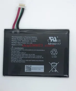 НОВЫЙ 4000 мАч / 14,8 Втч 3,7 В MLP4110172 сменный аккумулятор для Rand McNally OverDryve 7 дюймов. Подключенный автомобильный GPS-аккумулятор для планшета