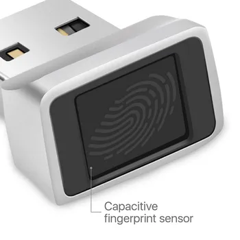 Mini USB Модуль считывания отпечатков пальцев Распознавание устройств для Windows 7 8 10 11 Hello Модуль боковой разблокировки биометрического ключа безопасности
