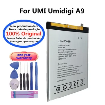 Высококачественный оригинальный аккумулятор для аккумулятора UMI Umidigi A9 / A9 Pro A9Pro Bateria в наличии + номер отслеживания + инструменты