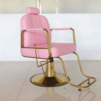 Легкий роскошный стул для парикмахерской, парикмахерская, специальный интернет-парикмахерская, парикмахерская, может положить кресло для волос