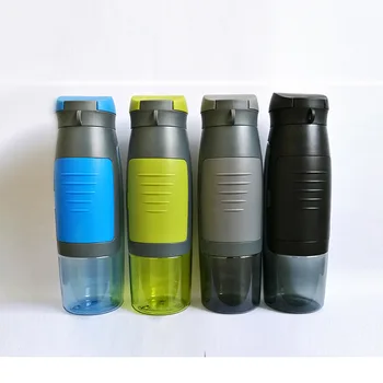 750 мл портативная чашка для воды большой емкости на открытом воздухе для занятий спортом Креативная пластиковая бутылка для воды для фитнеса