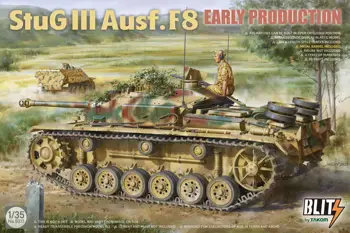 TAKOM 8013 1/35 Stug Ausf.F8 НАБОР РАННЕЙ СЕРИЙНОЙ МОДЕЛИ
