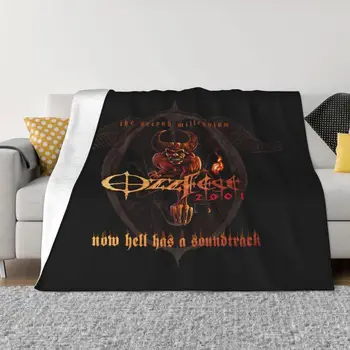 Heavy Metal Ozzy Osbourne Одеяла Теплый фланелевый плед для постельного белья Диван Покрывало