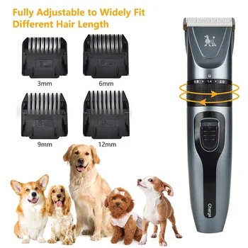 Набор машинок для стрижки домашних животных бритва для стрижки кошек и собак USB электрические машинки для стрижки собак