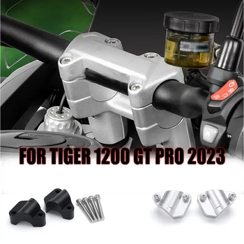 Новое крепление для руля мотоцикла для TIGER1200 TIGER 1200 Tiger1200 Tiger 1200 GT Pro 2023 Адаптер для удлинения ручки