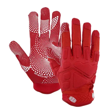 Seibertron G.A.R.G 2.0 Запатентованная противоударная ультра-клюшка Футбольные спортивные игры Получить американский футбол перчатки ресивер Мужчины