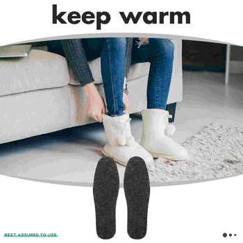5 пар зимних теплых стелек удобная стелька войлочная обувь стелька зимняя обувь детали