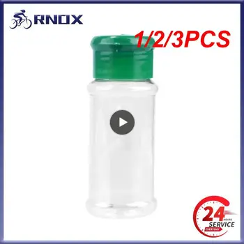 1/2/3PCS Spice Salt Bottle Пластиковая портативная приправа Шейкеры для перца Банка для приправ Ourdoor Picnic BBQ Набор посуды Кемпинг
