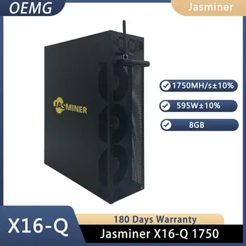 Новый майнер JASMINER X16-Q ETC 1750MH 595W 8G OCTA Quiet WiFi с блоком питания