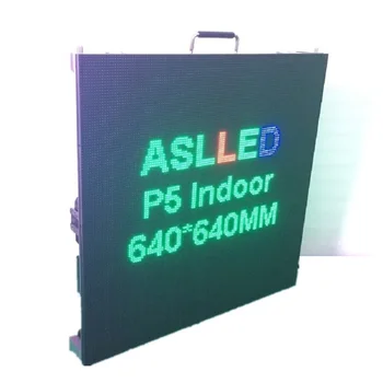 светодиодный дисплей Светодиодный экран P5 Светодиодный экран для обслуживания в помещении P5 640*640 мм Светодиодная панель